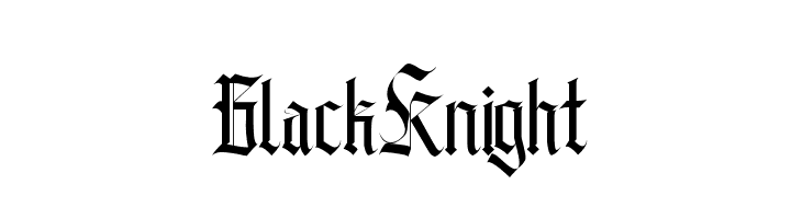 Black Knight  免费字体下载