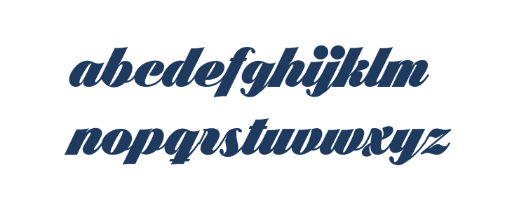 Black Larch PERSONAL USE ONLY Lowercase