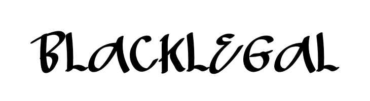 Black Legal  Free Fonts Download
