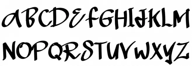 Black Legal फ़ॉन्ट लोअरकेस