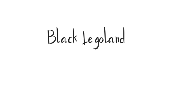 Black Legoland Logo