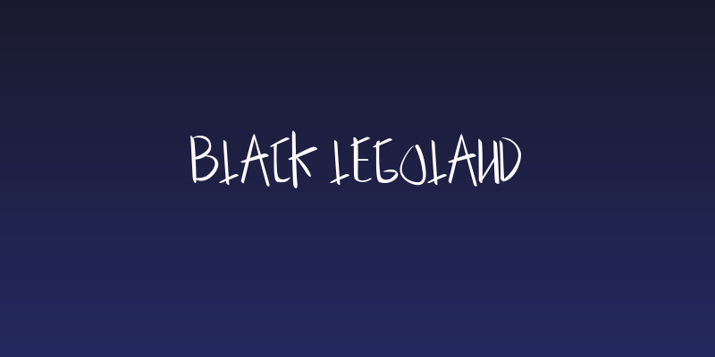 Black Legoland Social Header
