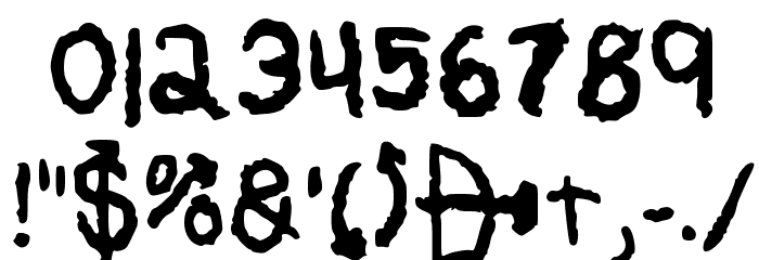 Black Magic * Regular Font OTHER CHARS