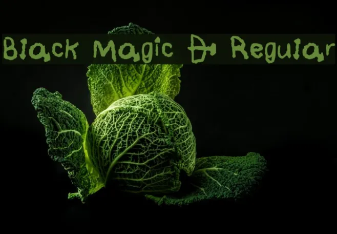 Black Magic * Regular Example 3