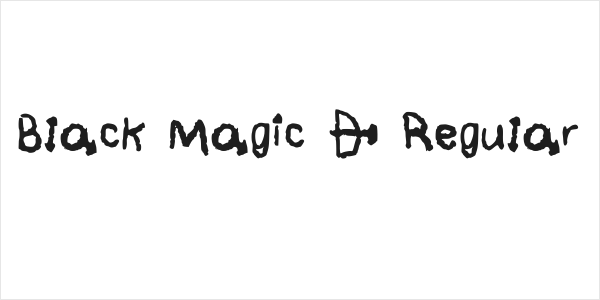 Black Magic * Regular Logo