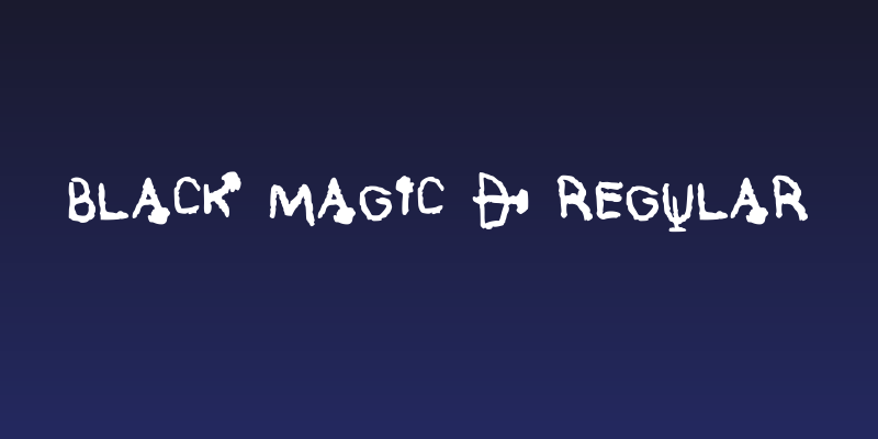 Black Magic * Regular Social Header