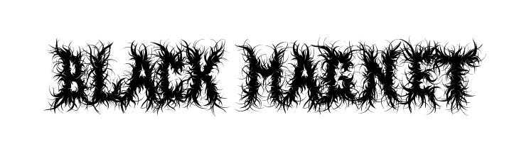 Black Magnet  免费字体下载