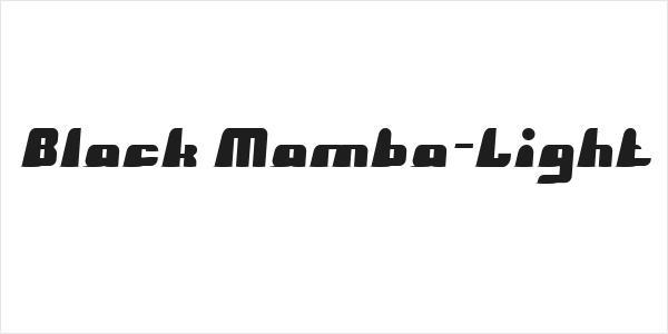 Black Mamba-Light Logo