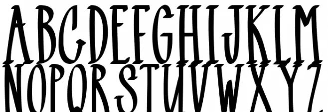 Black Mamba Font UPPERCASE