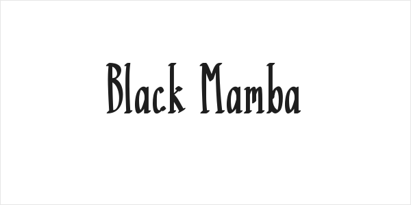 Black Mamba Logo