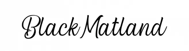 Black Matland  baixar fontes gratis