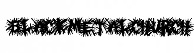 Black Metal Church  Free Fonts Download