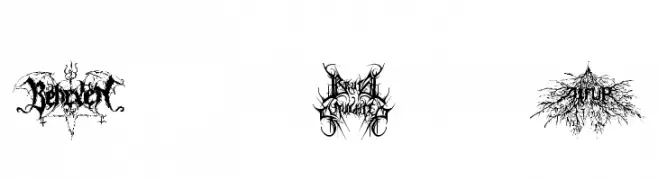 Black Metal G  font caratteri gratis