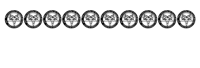 Black Metal G Font OTHER CHARS