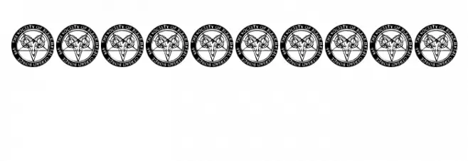 Black Metal G Font OTHER CHARS