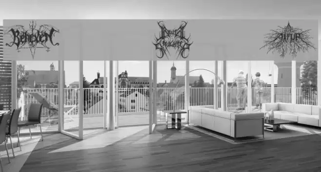 Black Metal G Font examples