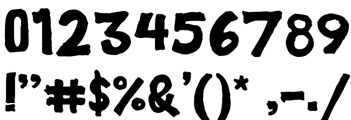 Black Metal Sans Font OTHER CHARS