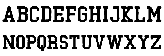 Black Milk Rough Regular Font LOWERCASE