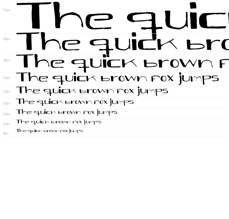 Black Model Waterfall