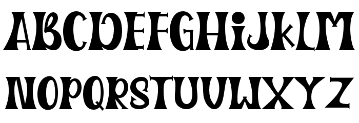 Black Mouse -Personal Use Schriftart Groß