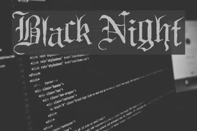 Black Night Polices examples