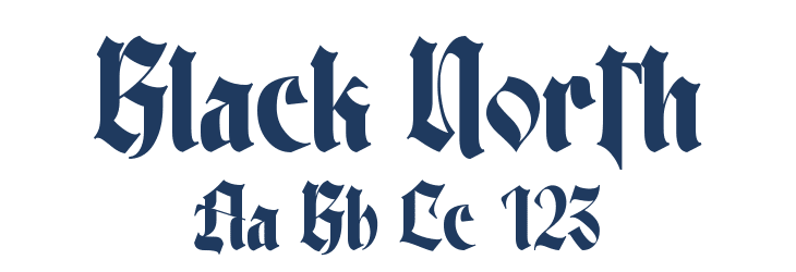 Black North Font Preview