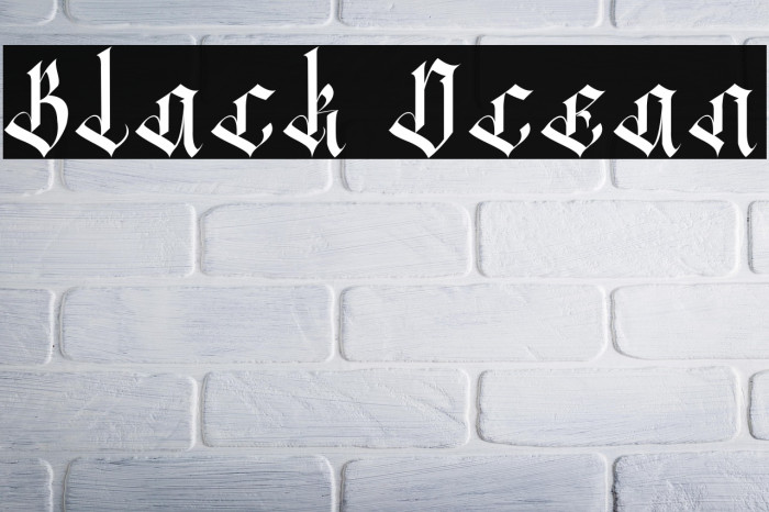 Black Ocean Example 1