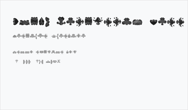 Black Ornaments Free Business Card