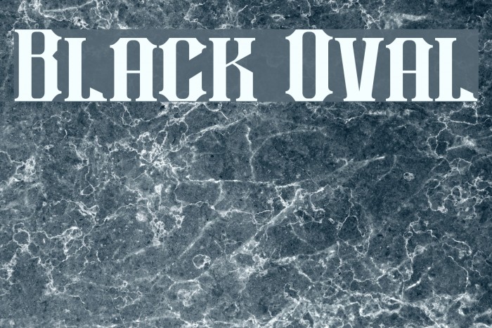Black Oval Polices examples