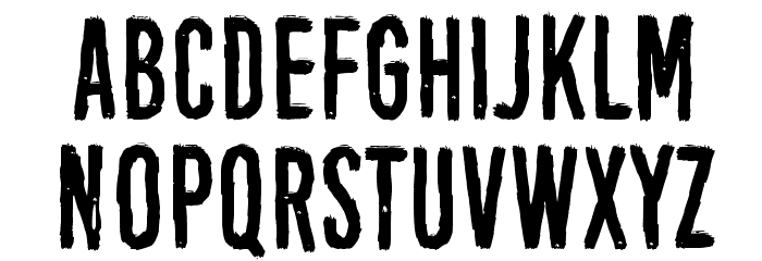 Black Owl Font LOWERCASE