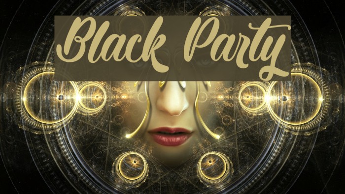 Black Party Example 2