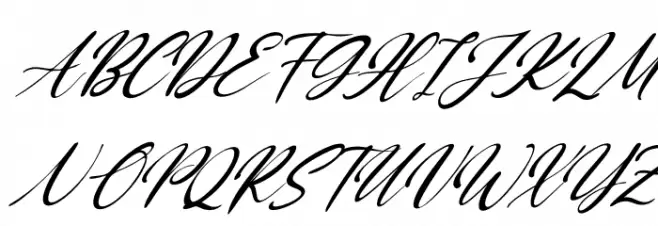 Black Pearl Italic خط أحرف كبيرة