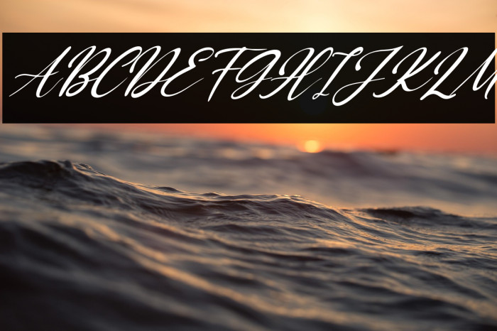 Black Pearl Italic Example 2