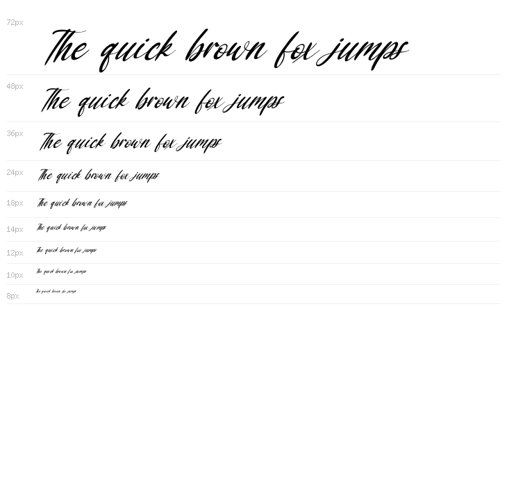 Black Pearl Italic Waterfall