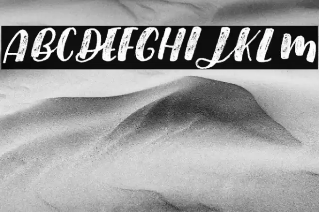 Black Pearl Personal Use Font examples