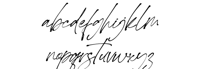 Black Phantom PERSONAL USE ONLY Italic Font LOWERCASE