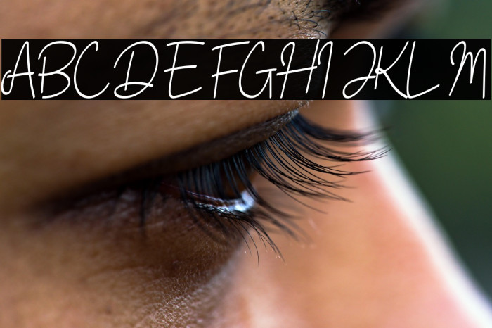 Black Pink Cursive Example 1