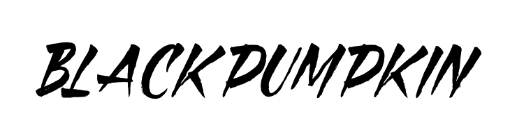 Black Pumpkin  Скачать бесплатные шрифты