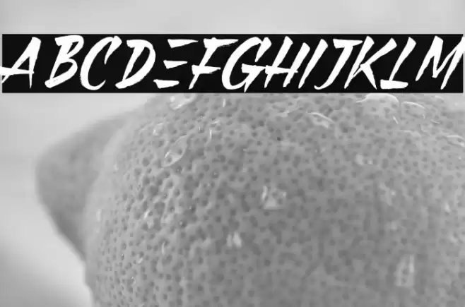 Black Pumpkin Font examples