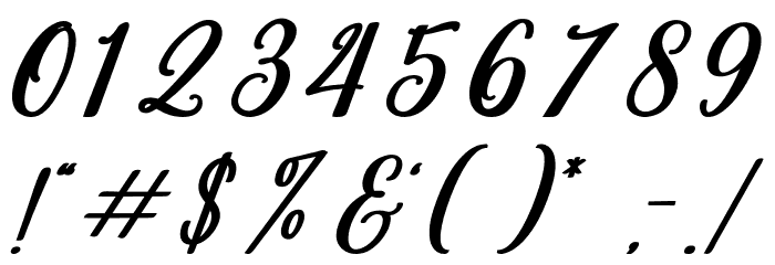 Black Quote Font OTHER CHARS