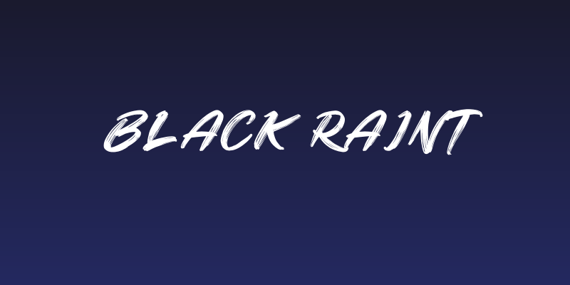 Black Raint Social Header