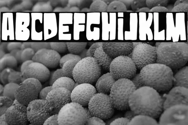 Black Rat Institute Font examples