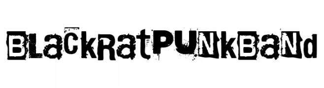 Black Rat Punk Band  नि: शुल्क फ़ॉन्ट्स डाउनलोड