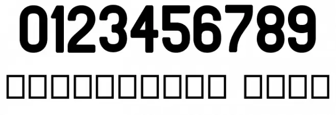 Black RoadsDEMO Font OTHER CHARS