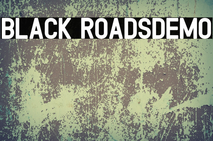 Black RoadsDEMO Example 1