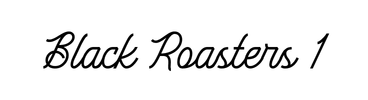 Black Roasters 1  لخطوط تنزيل