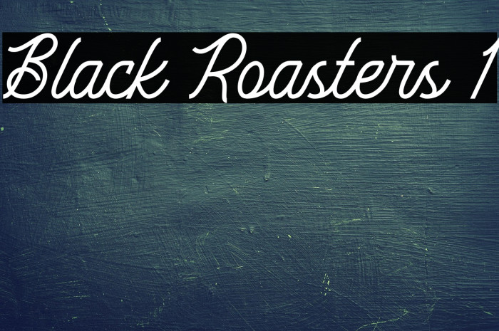 Black Roasters 1 Example 1