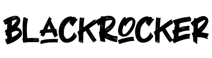 Black Rocker  font caratteri gratis