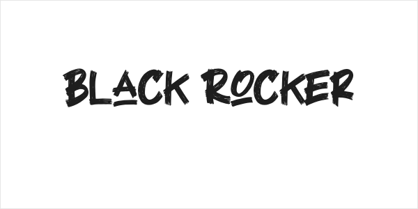 Black Rocker Logo