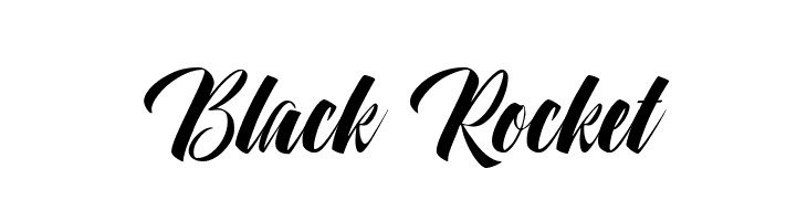 Black Rocket  नि: शुल्क फ़ॉन्ट्स डाउनलोड